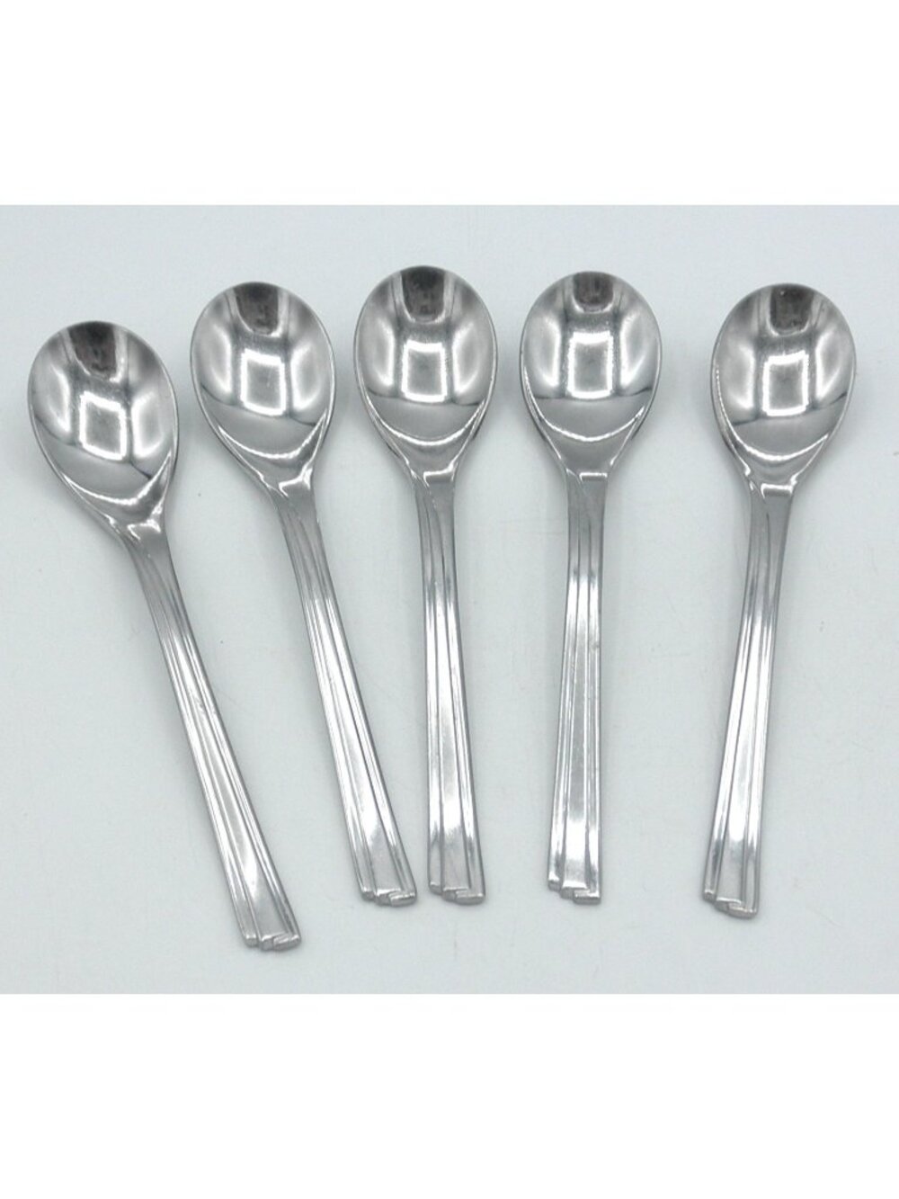 Wayzata Stainless by Reed & Barton 6.5 Inch Teaspoon Set of 5 Pattern RDSWAY